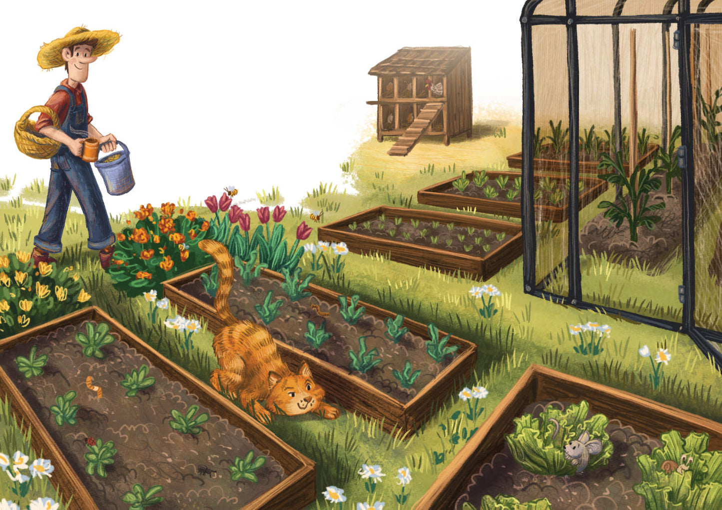 Skica kmetije strica Matije