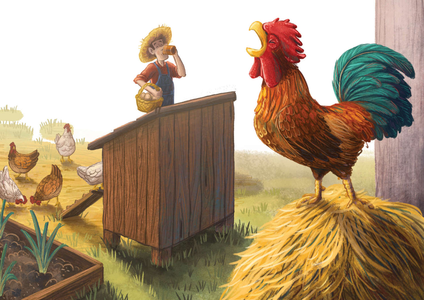 Skica kmetije strica Matije