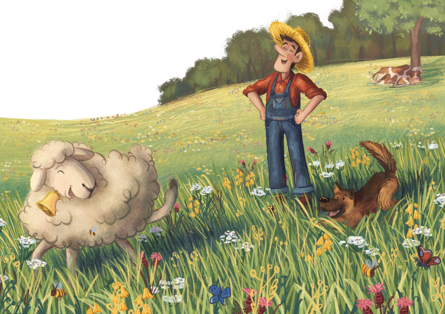 Skica kmetije strica Matije