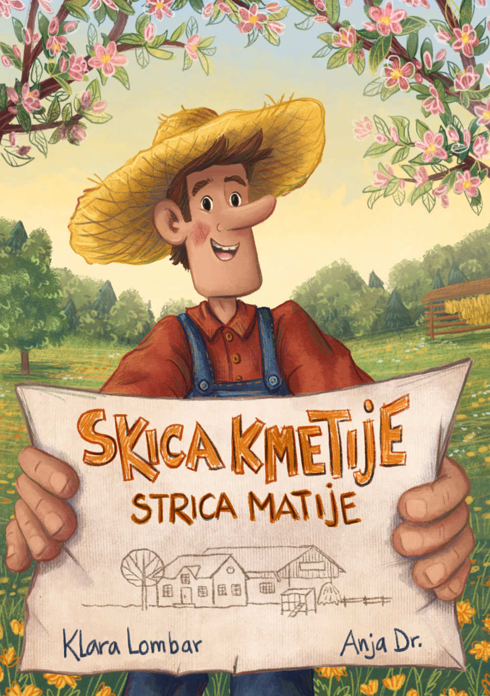 Skica kmetije strica Matije