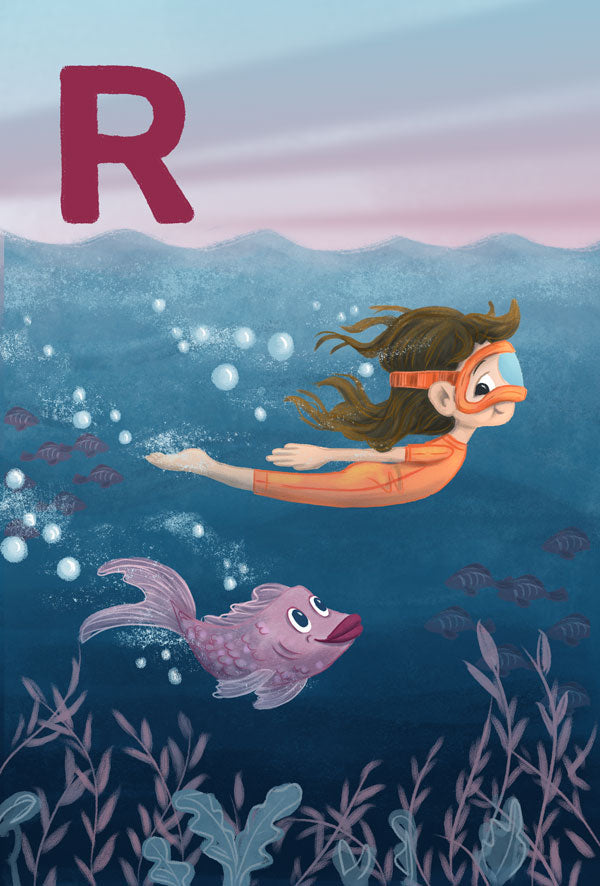 Joga kartice z abecedo